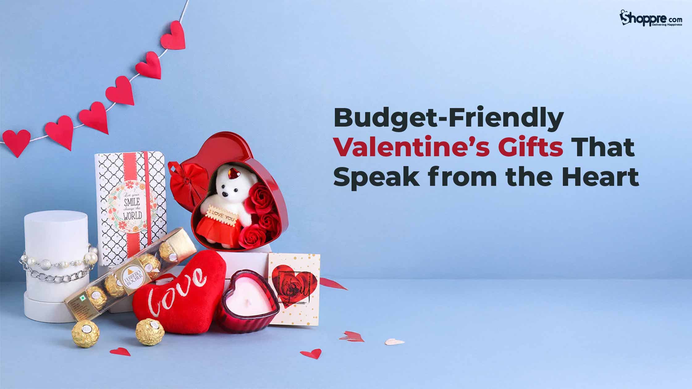 Budget-Friendly Valentine’s Gifts Under ₹1000 (Cute & Romantic Ideas)