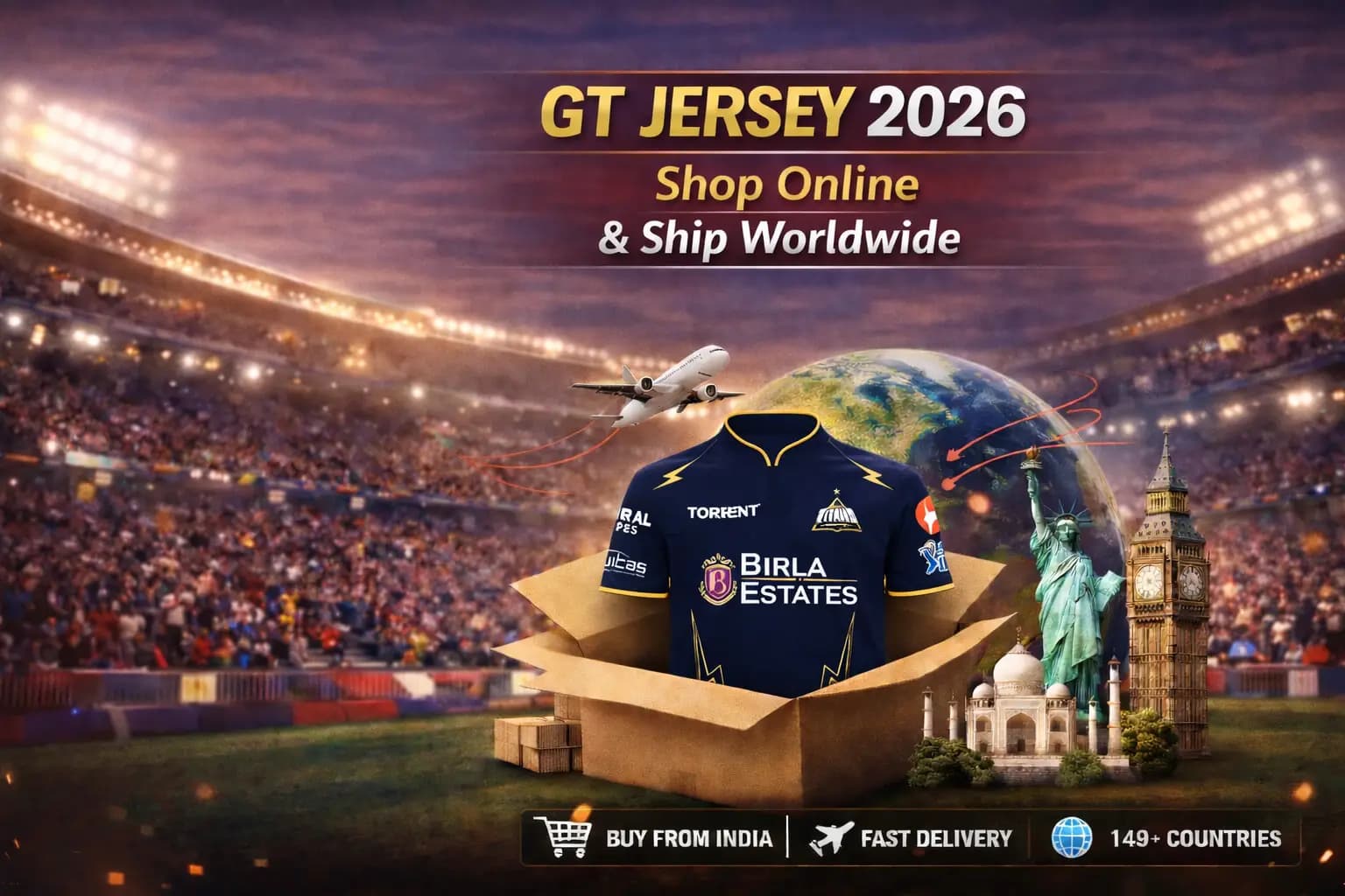 Buy GT Jersey 2026 Online From India with International Delivery