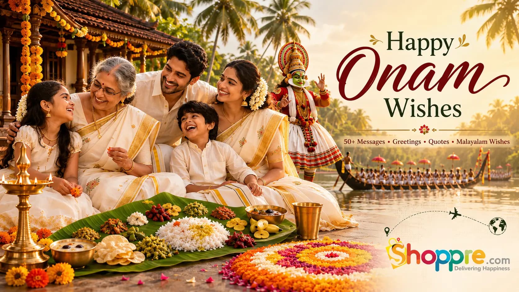 Happy Onam Wishes for NRIs