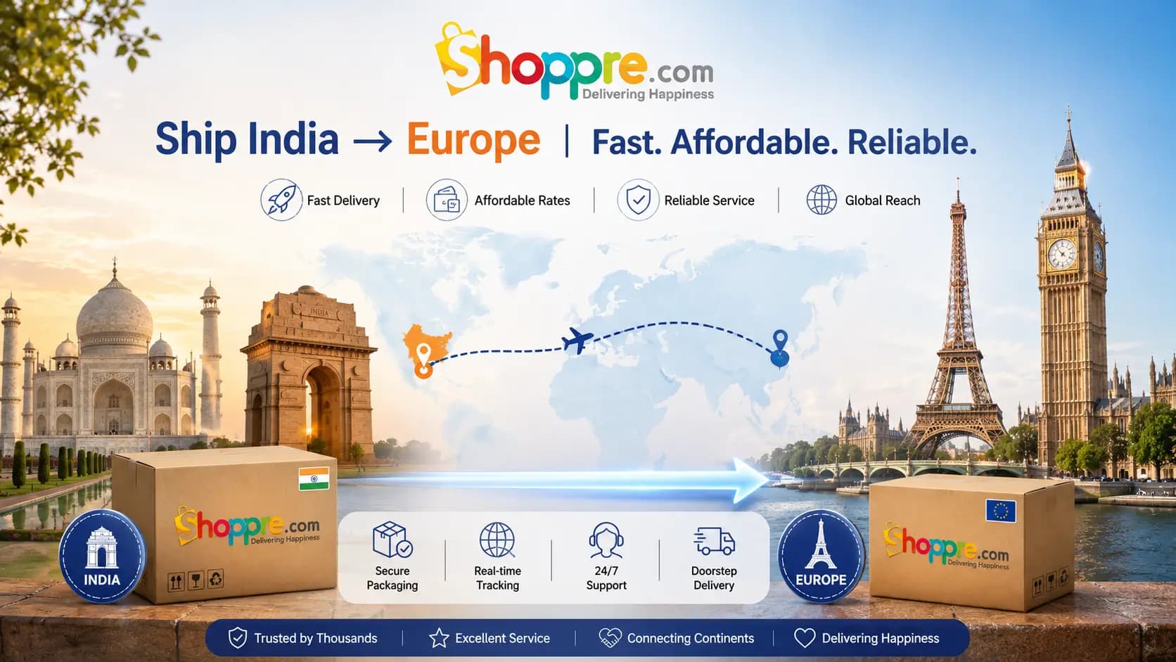 How to Ship from India to Europe Without Breaking the Bank