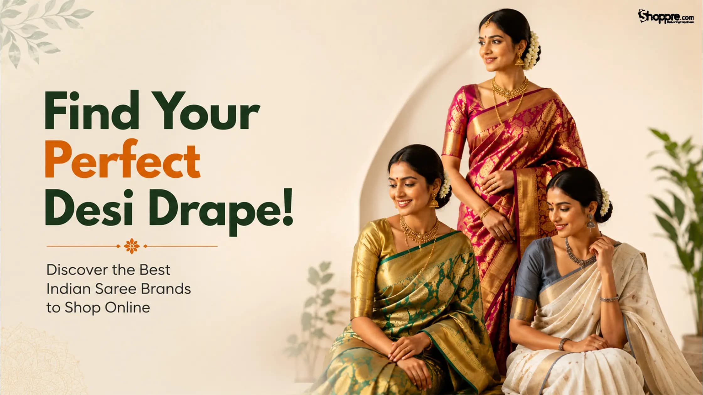 12 Indian Saree Brands to Shop Online for Weddings and Festivals