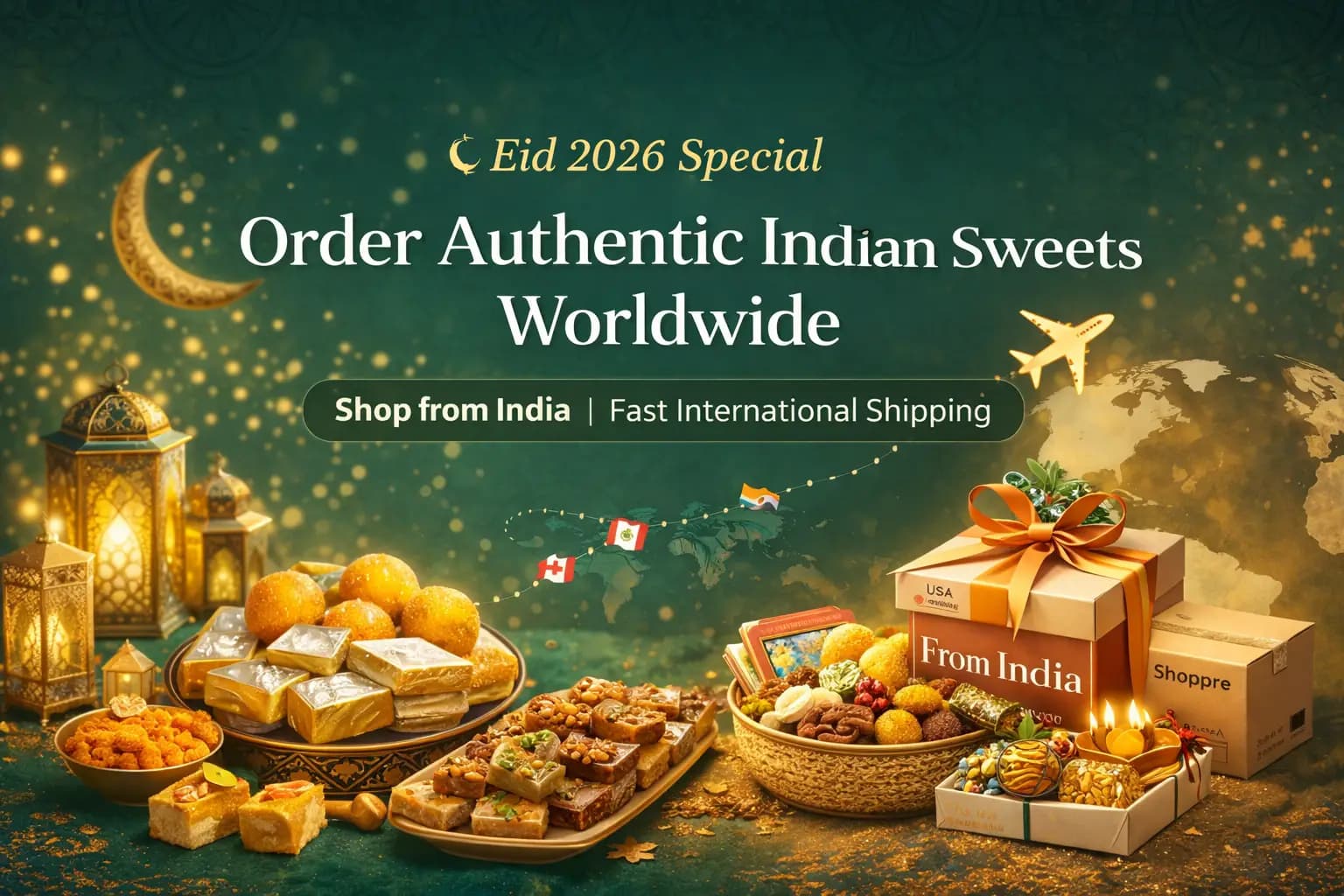 Top 5 Indian Sweets to Order for Eid 2026 - Import from India