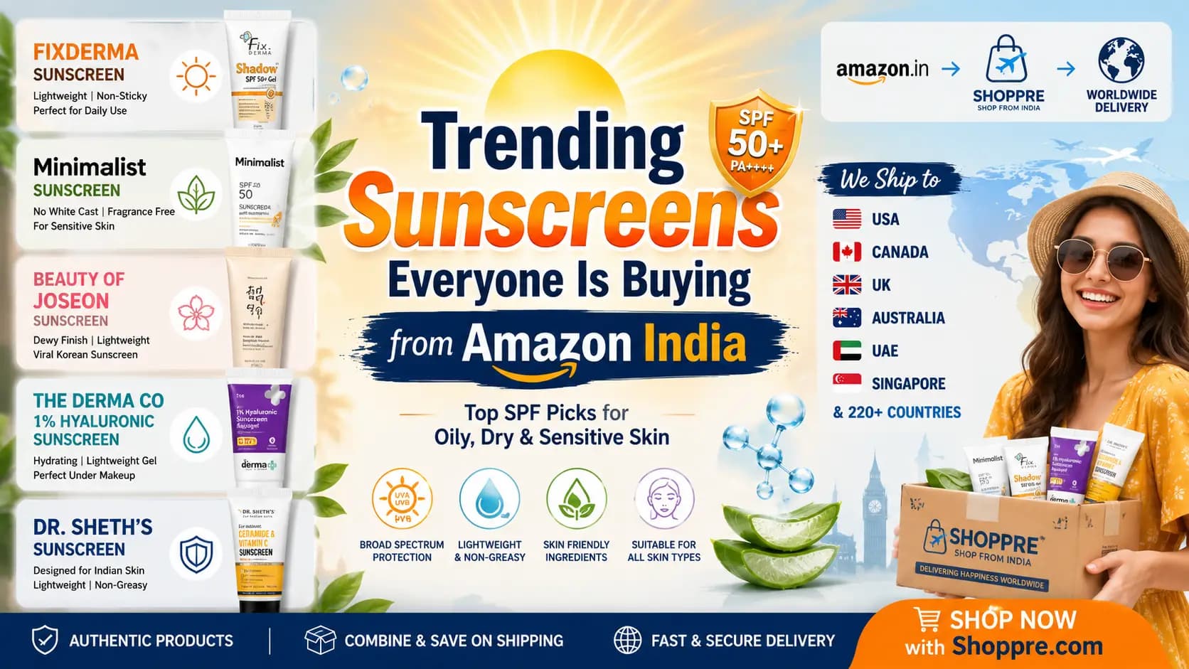 Trending Sunscreens Everyone is Buying from Amazon India in 2026
