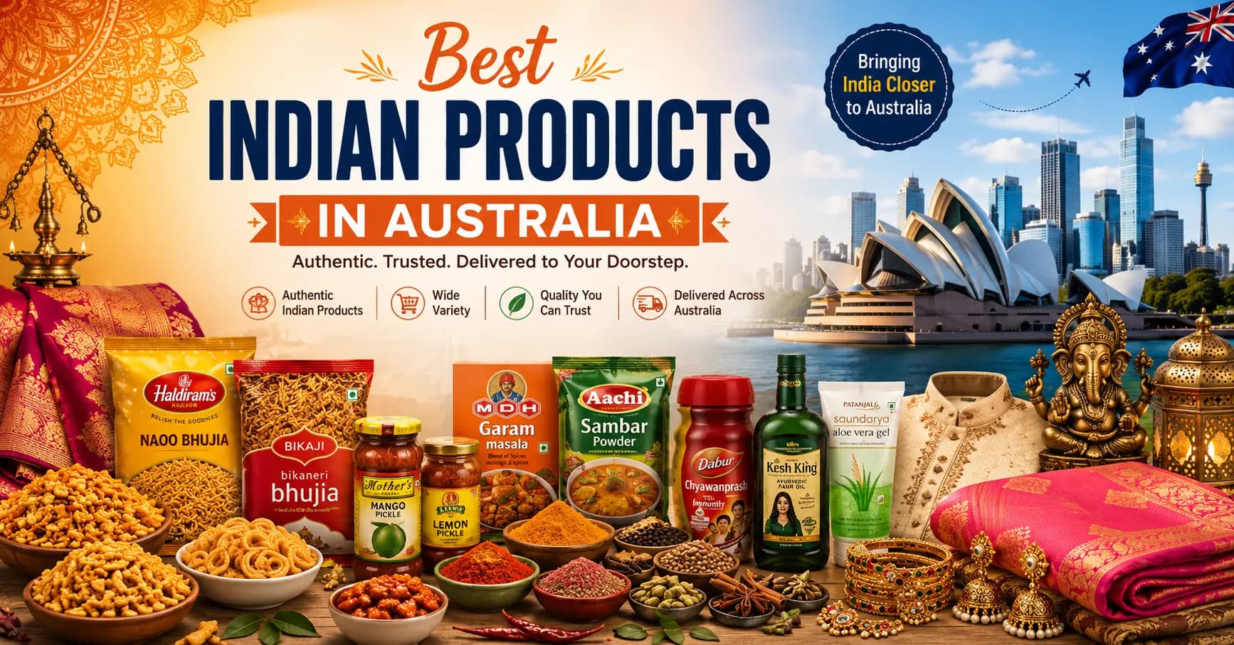 Best Indian Products Popular in Australia (2026 Guide for Expats & Shoppers)