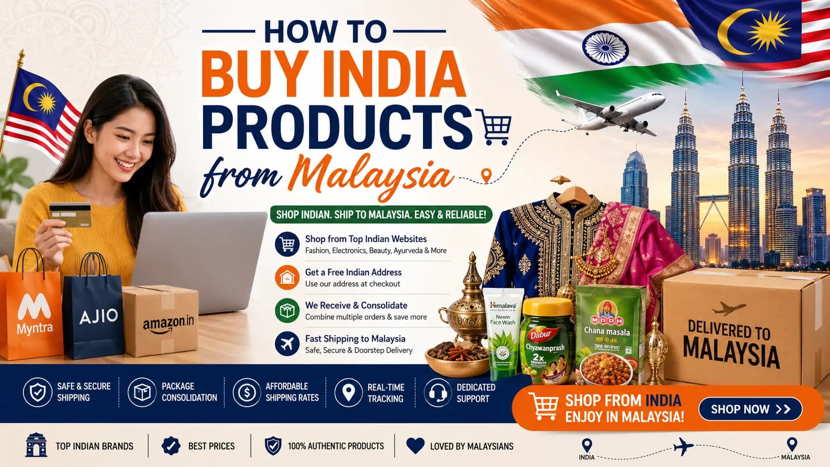How to Buy India Products from Malaysia