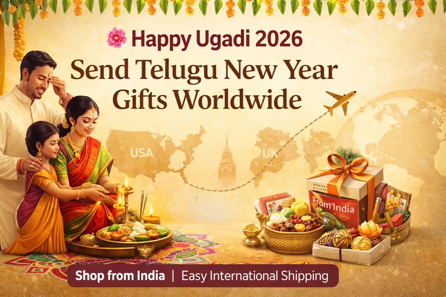 Happy Ugadi 2026: Telugu New Year Wishes, Traditional Gift Ideas