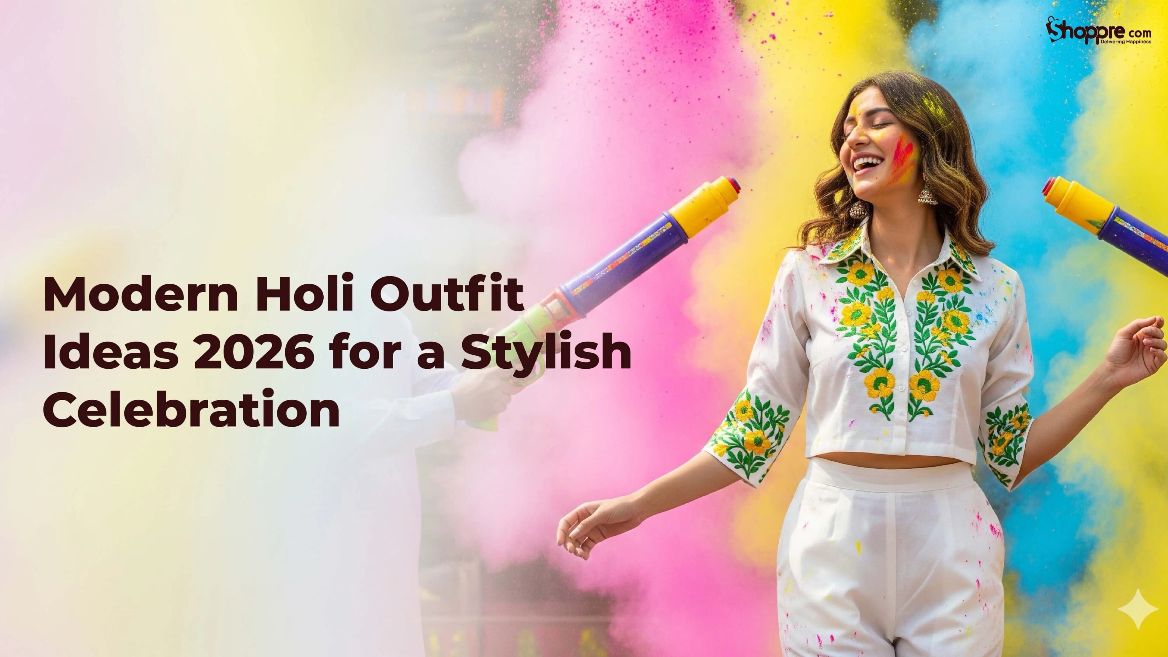 Western Holi Outfit Ideas 2026: Ethnic & Fusion Looks for Every Celebration