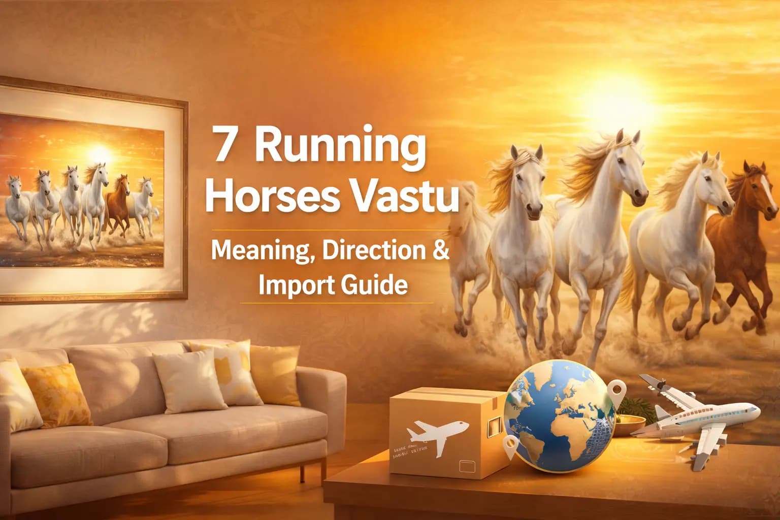7 Running Horses Vastu Meaning: Why This Painting Is Trending in Homes Worldwide