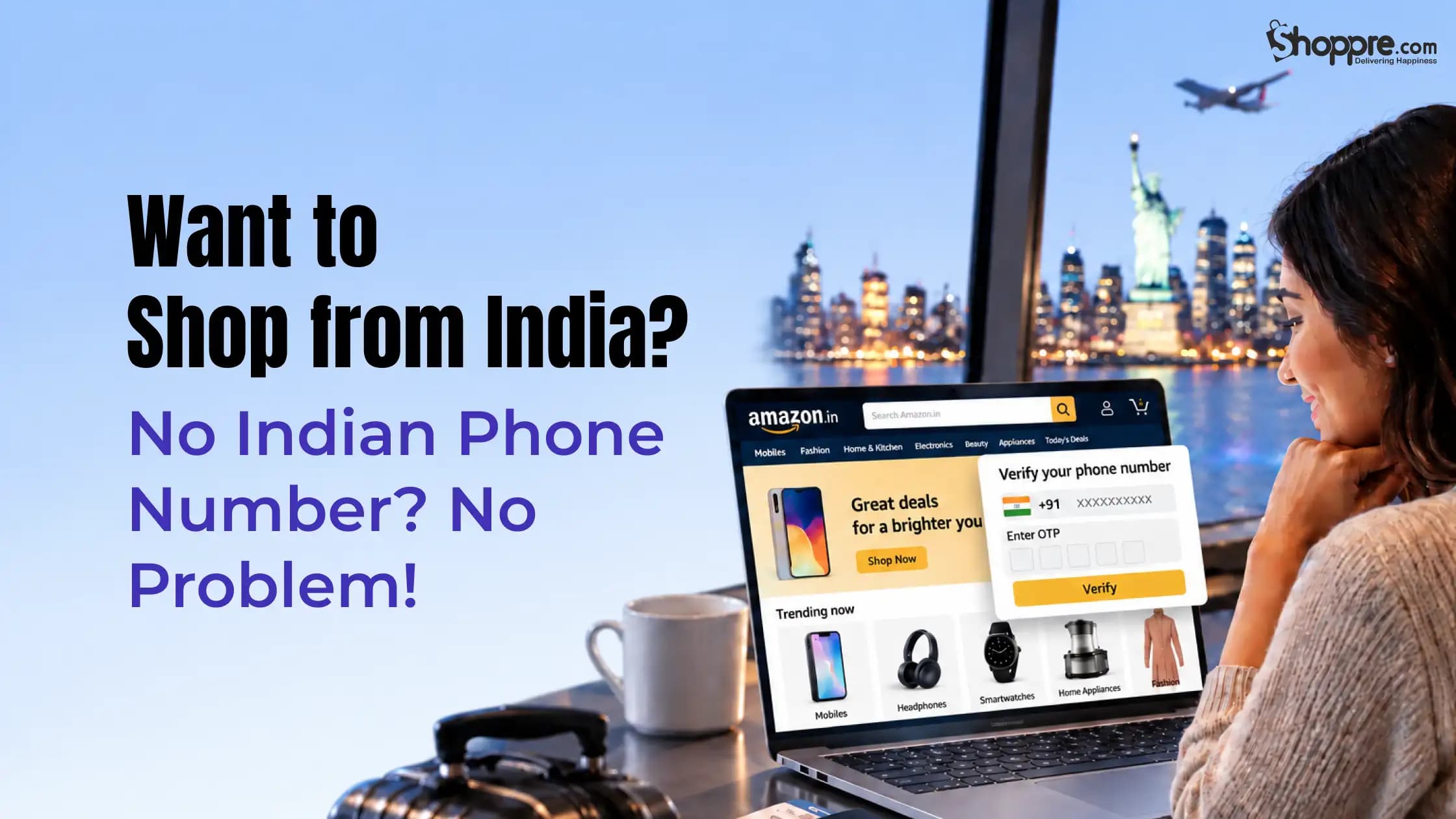 Shop Indian Websites Without an Indian Phone Number