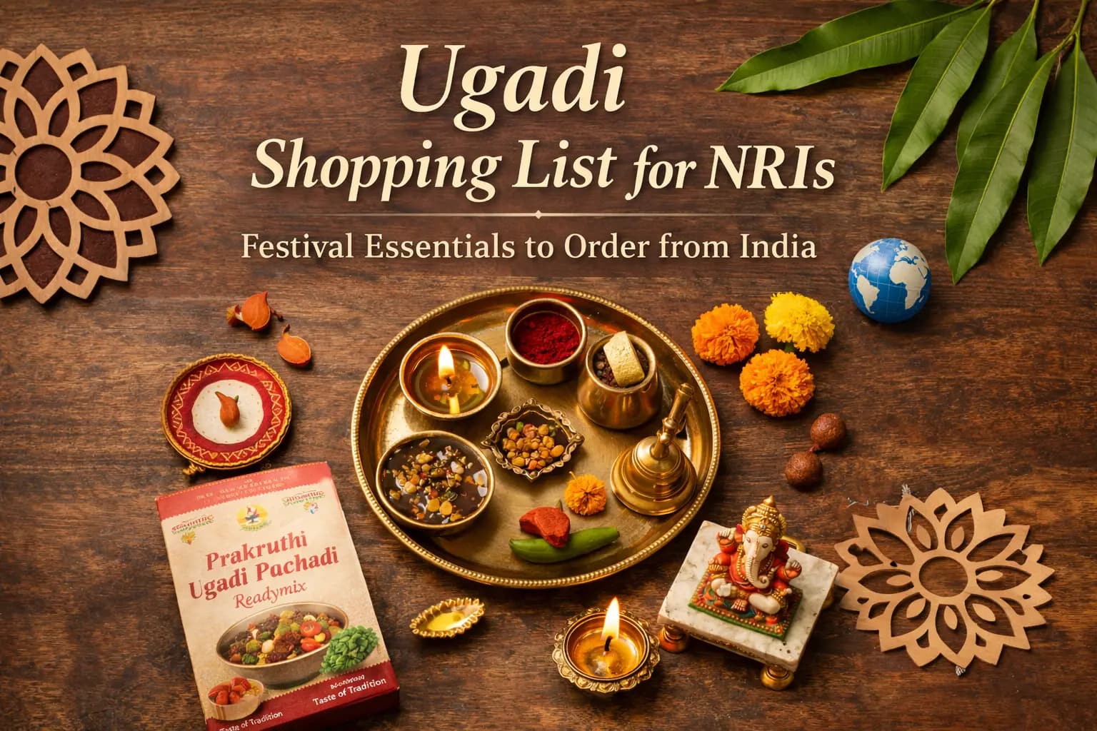 Ugadi Shopping List for NRIs: 9 Must-Have Items to Celebrate Like Back Home